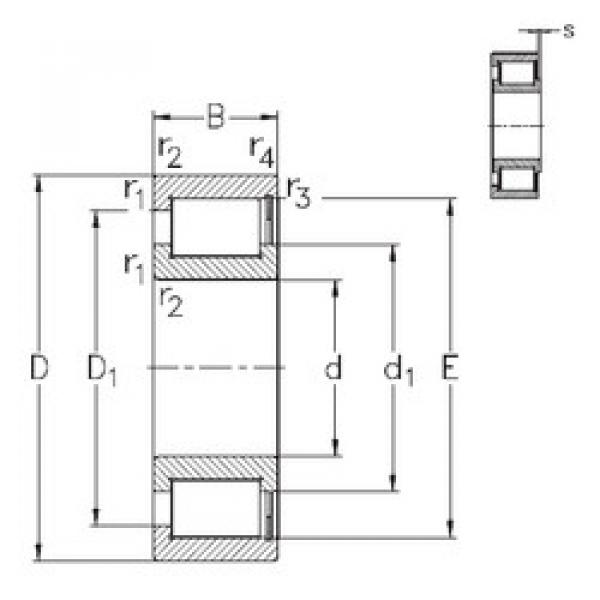 Bearing NCF18/710-V NKE #1 image