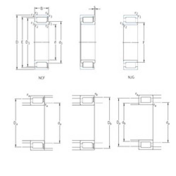 Bearing NCF1856V SKF #1 image