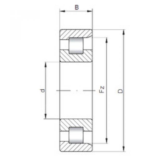 Bearing NF18/710 CX #1 image