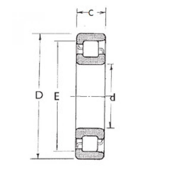 Bearing NF212 FBJ #1 image