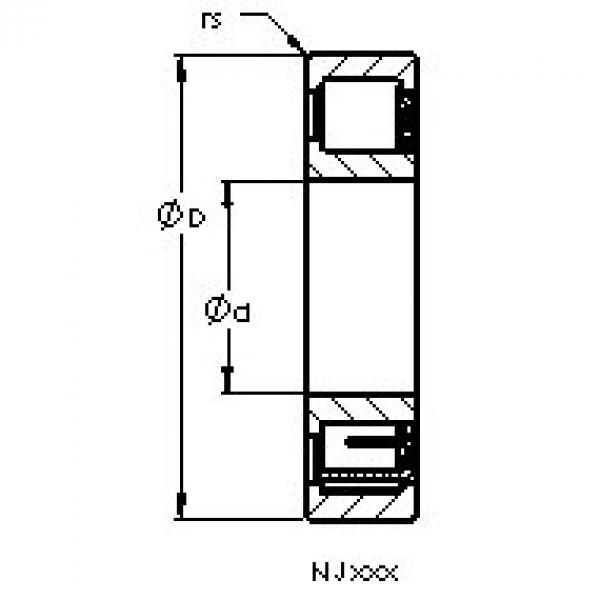 Bearing NJ2234 EM AST #1 image