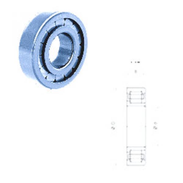 Bearing NJ215F/C3 Fersa #1 image