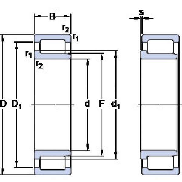 Bearing NJG 2306 VH SKF #1 image