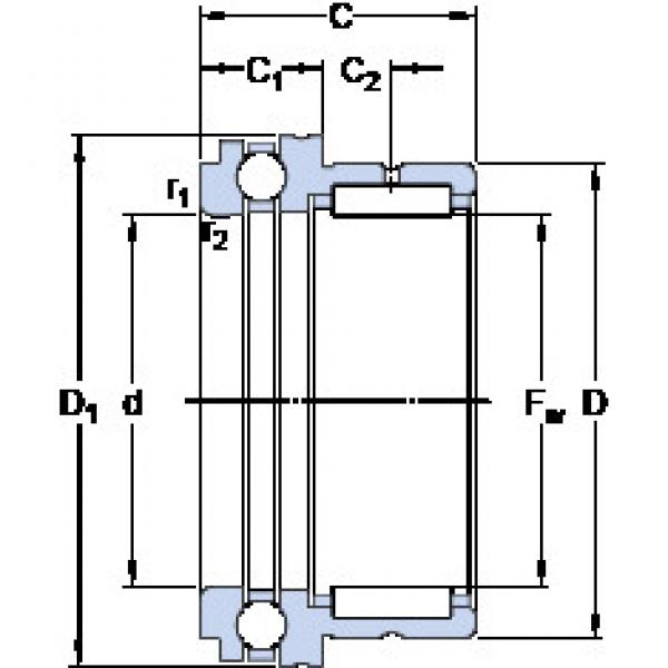 Bearing NKX 60 SKF #1 image