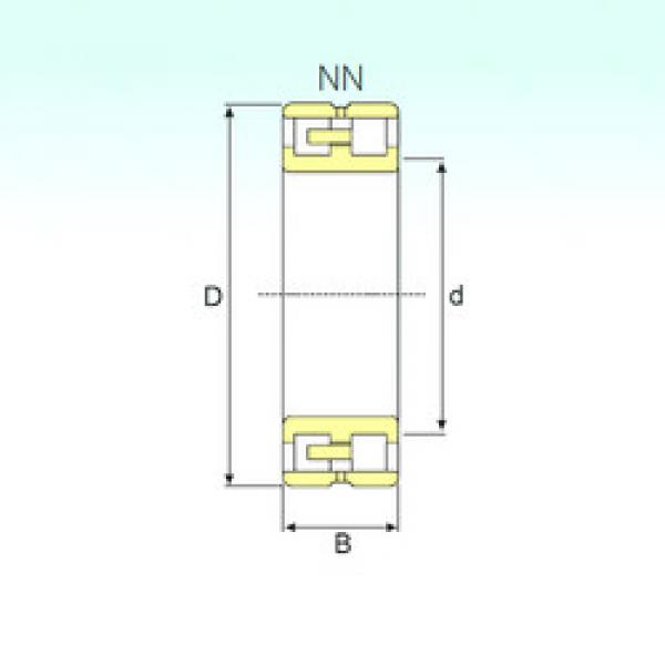 Bearing NN 3007 SP ISB #1 image