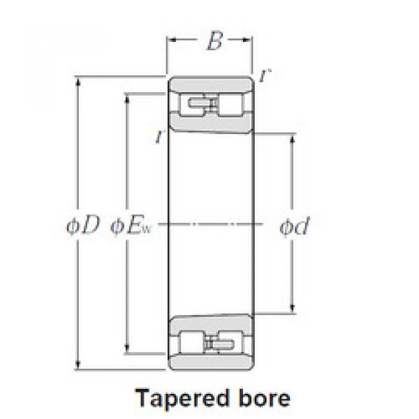 Bearing NN3011K NTN #1 image