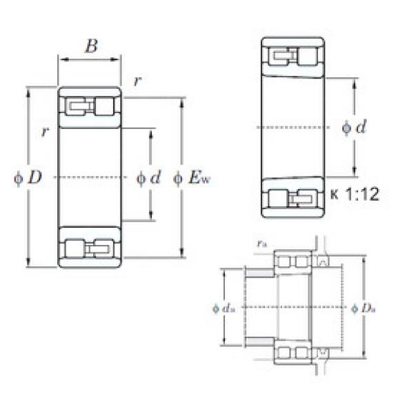 Bearing NN3005 KOYO #1 image