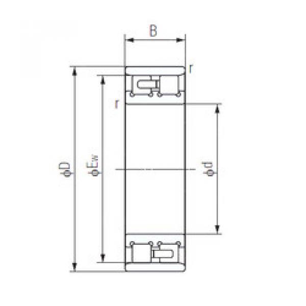 Bearing NN3015 NACHI #1 image