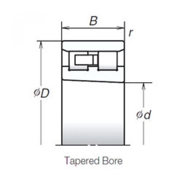 Bearing NN3007ZTBKR NSK #1 image