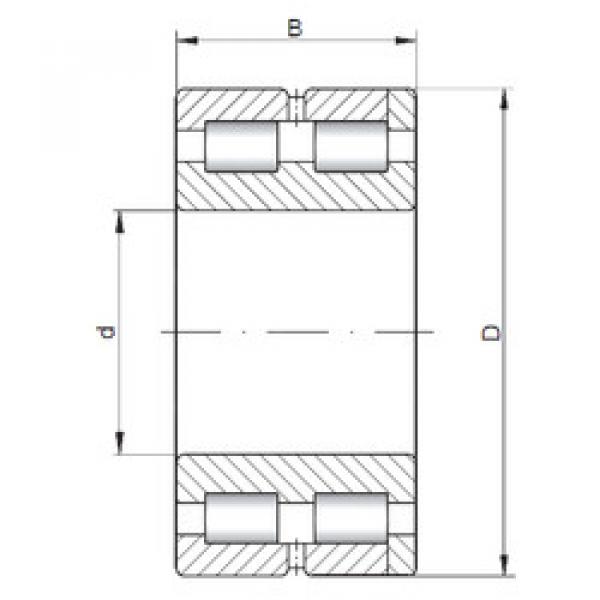 Bearing NNC4834 V ISO #1 image