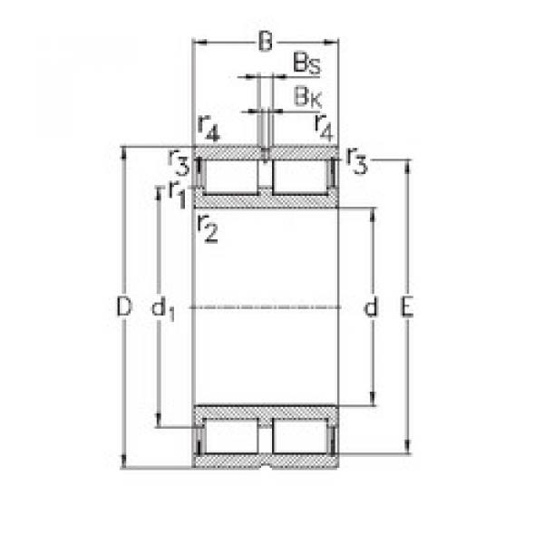 Bearing NNCL4834-V NKE #1 image