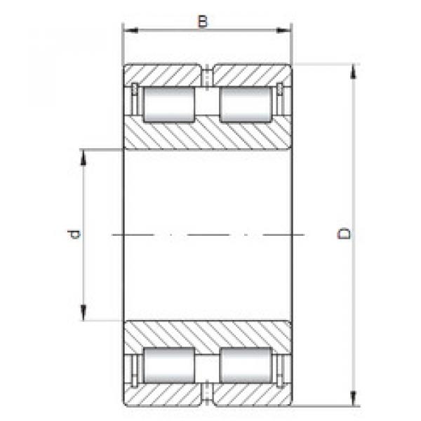 Bearing NNCL4948 V ISO #1 image