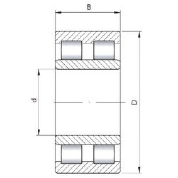 Bearing NNU6012 V ISO #1 image