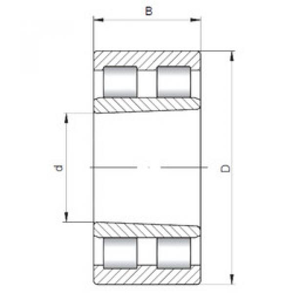 Bearing NNU4922K V ISO #1 image