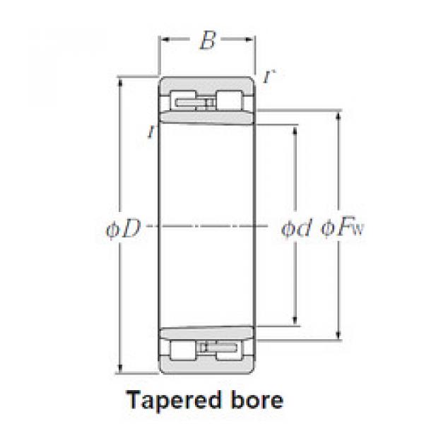 Bearing NNU49/500K NTN #1 image