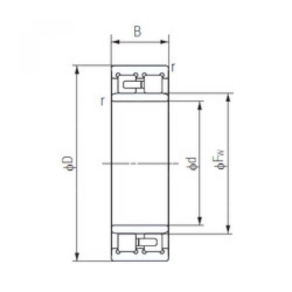 Bearing NNU4922 NACHI #1 image