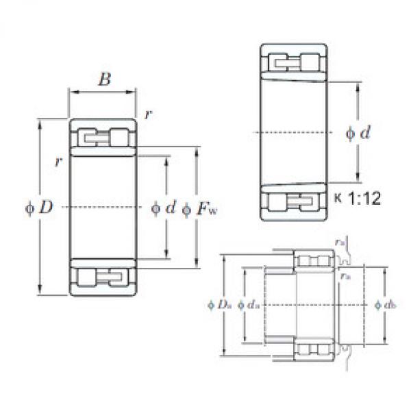 Bearing NNU4920K KOYO #1 image