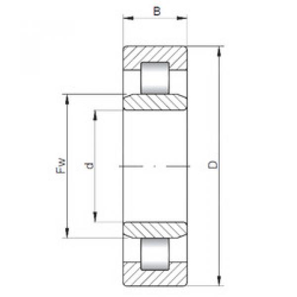 Bearing NU10/670 CX #1 image