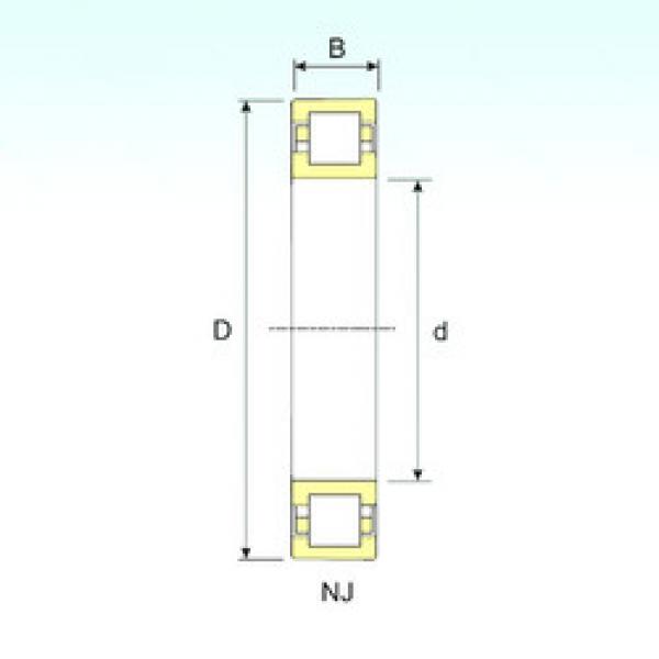 Bearing NUP 210 ISB #1 image