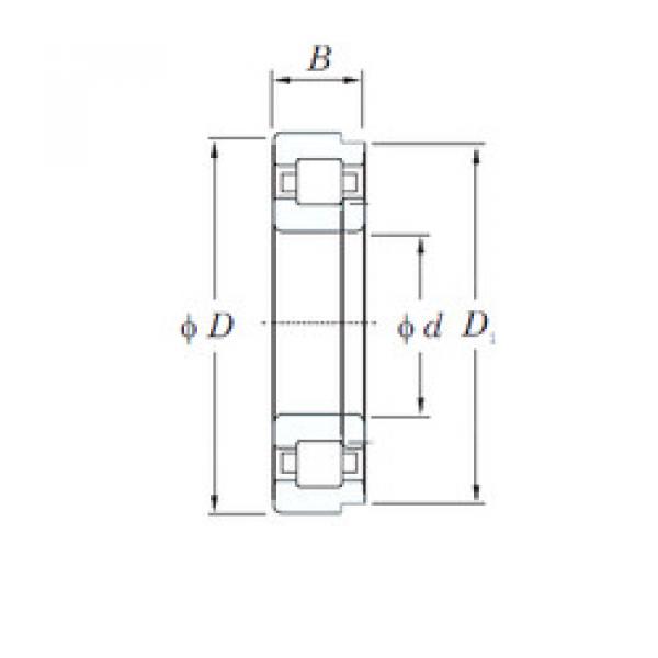 Bearing NUP1007 KOYO #1 image