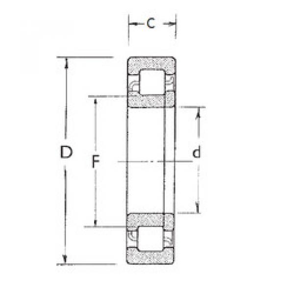 Bearing NUP209 FBJ #1 image