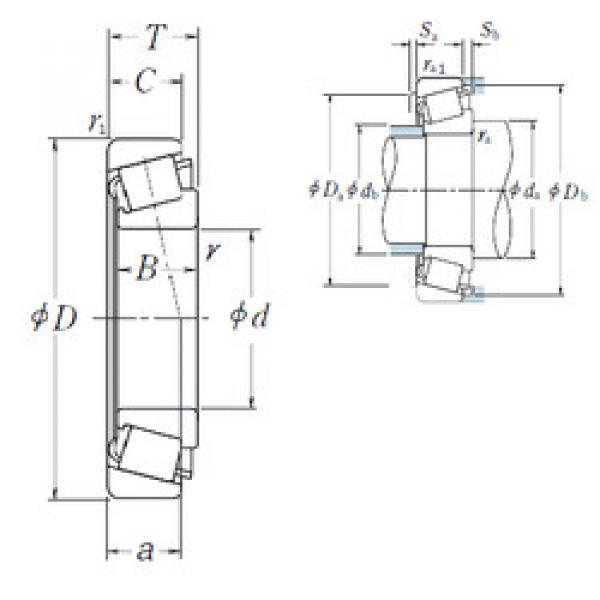 Bearing 30260 NSK #1 image