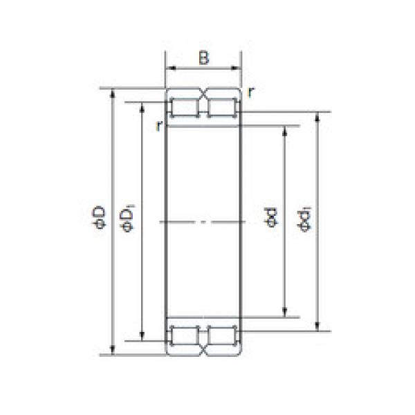 Bearing RB4830 NACHI #1 image