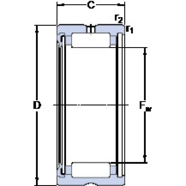 Bearing RNA 4901 RS SKF #1 image