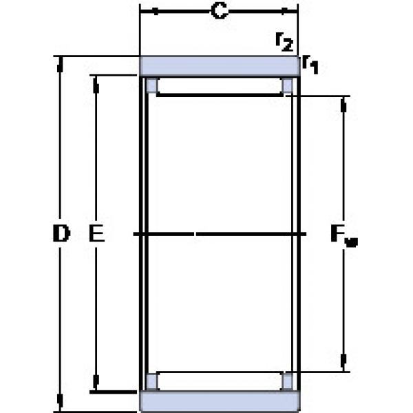 Bearing RNAO 100x120x30 SKF #1 image