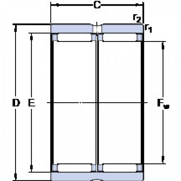 Bearing RNAO 40x50x34 SKF #1 image