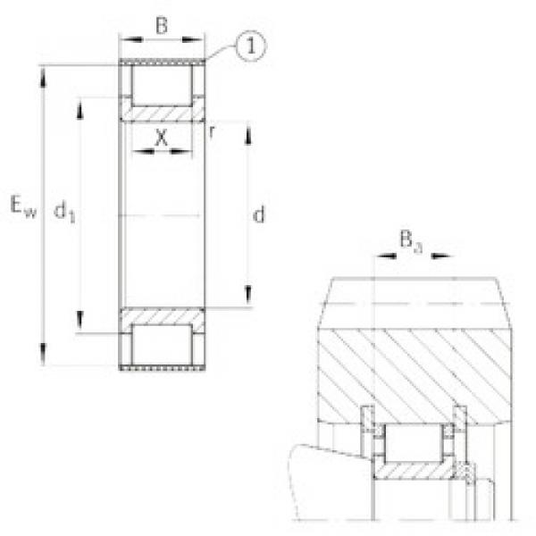 Bearing RSL182204-A INA #1 image