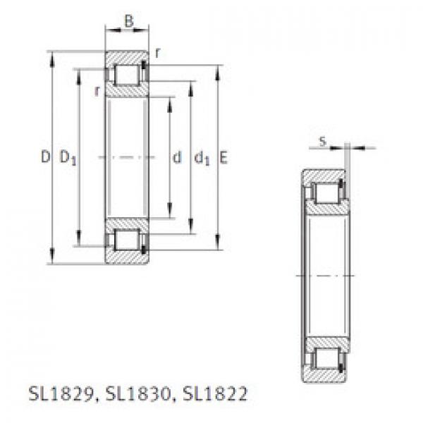 Bearing SL181892-E INA #1 image