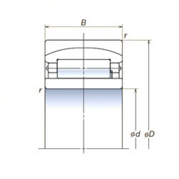 Bearing 170RUB41 NSK #1 image