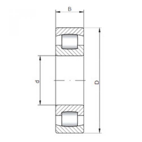 Bearing 20206 ISO #1 image