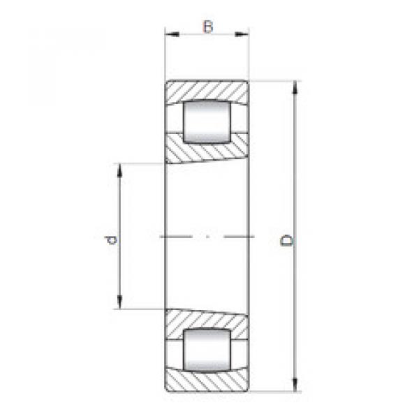 Bearing 20205 K ISO #1 image