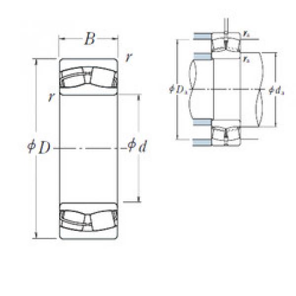 Bearing 21304CDE4 NSK #1 image