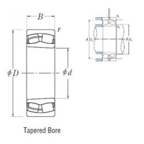 Bearing 22236CDKE4 NSK #1 image