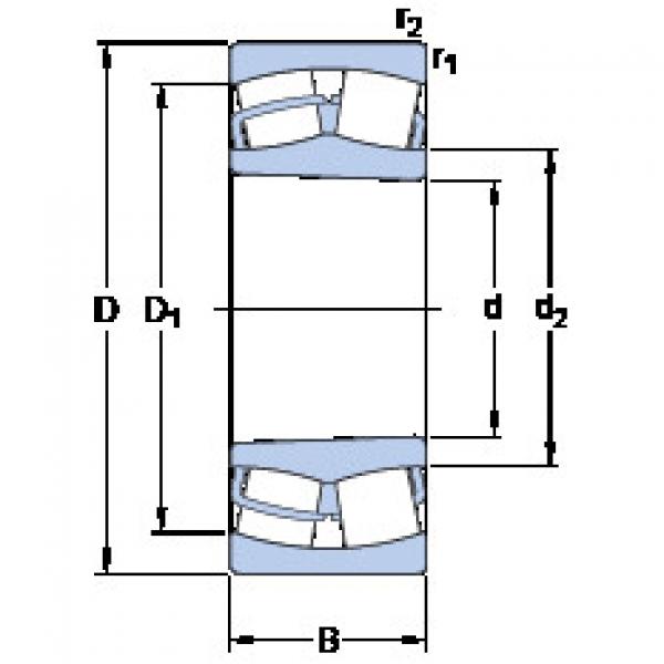 Bearing 21306 CCK SKF #1 image