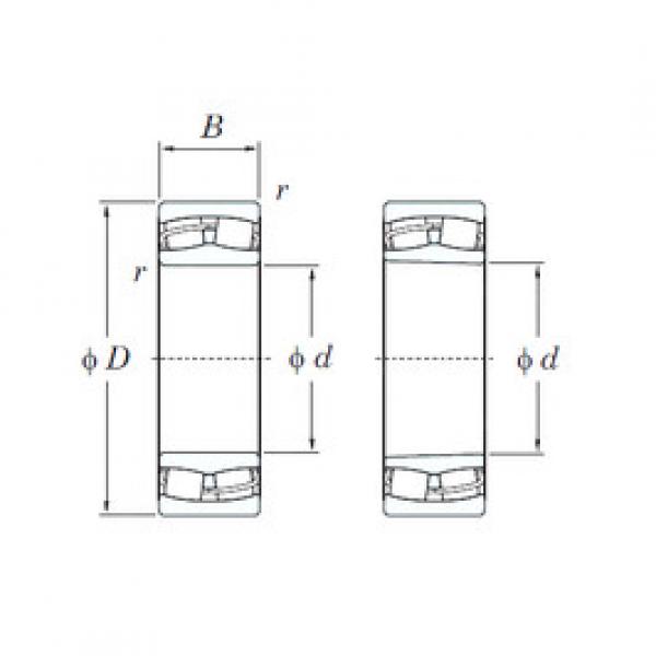 Bearing 21306RH KOYO #1 image