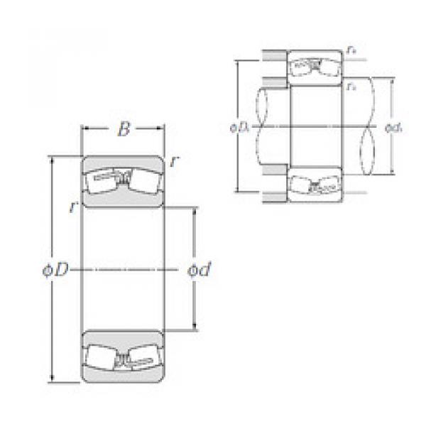 Bearing 21308C NTN #1 image