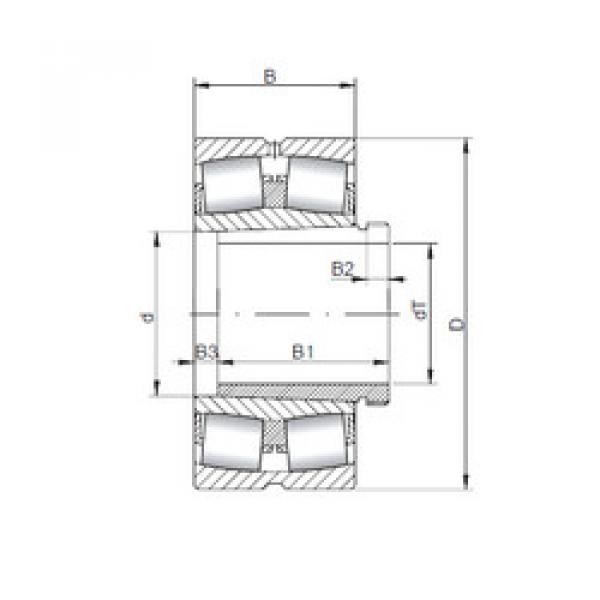 Bearing 21308 KCW33+AH308 CX #1 image