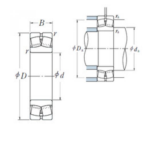 Bearing 21308EAE4 NSK #1 image