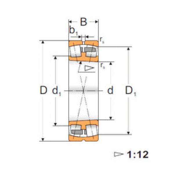 Bearing 22207K FBJ #1 image