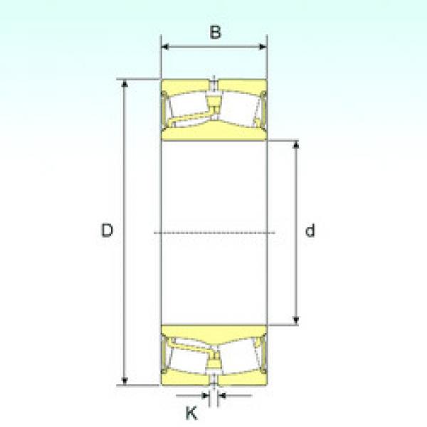 Bearing 22209-2RS ISB #1 image