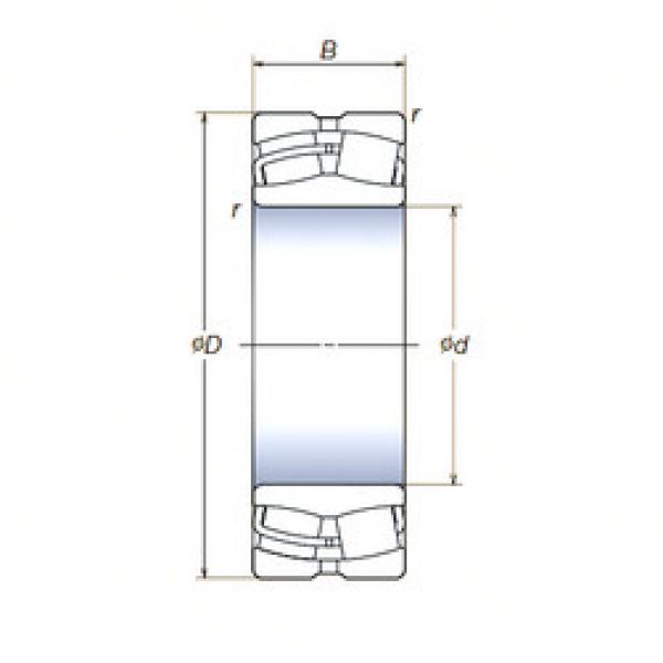 Bearing 22230SWRCDg2E4 NSK #1 image