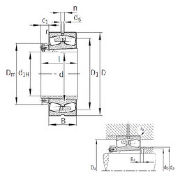 Bearing 230/560-B-K-MB+H30/560 FAG #1 image