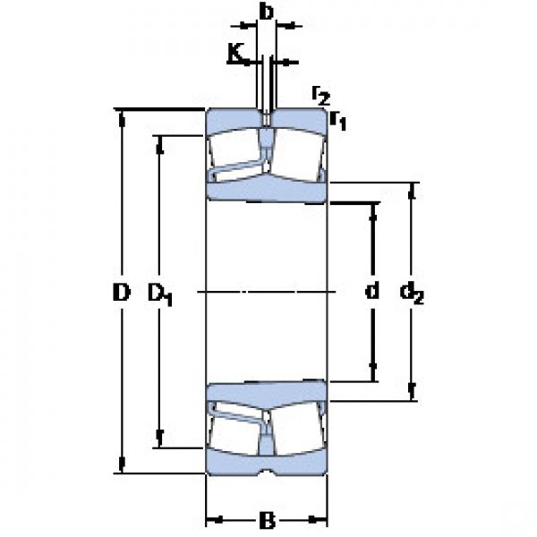 Bearing 22318 EKJA/VA405 SKF #1 image