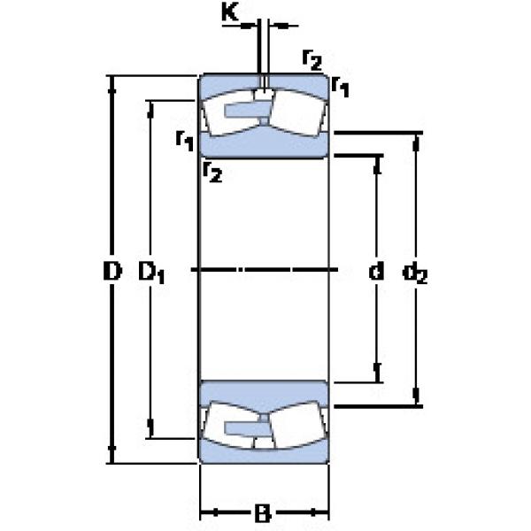 Bearing 238/1000 CAMA/W20 SKF #1 image