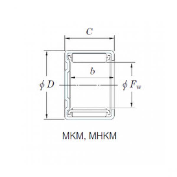 Bearing 14MKM1916 KOYO #1 image