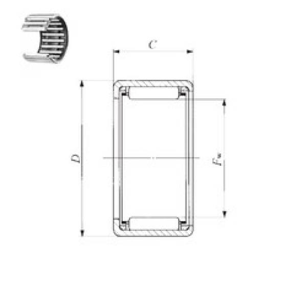 Bearing BA 2016 Z IKO #1 image